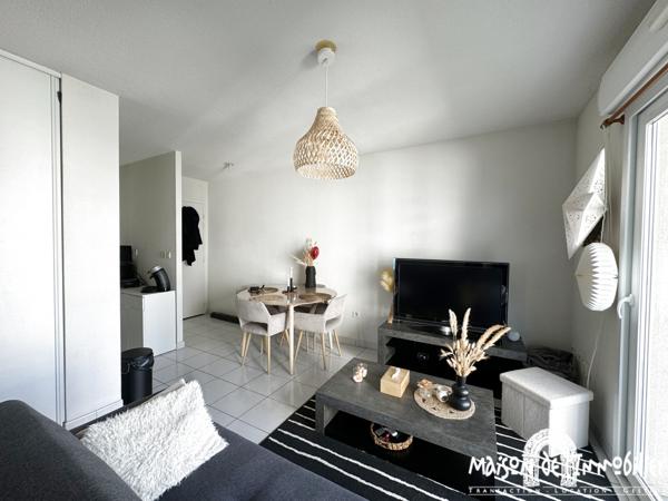 Vente Appartement 3 pièces - 42m² - Garage individuel et balcon - Investissement locatif - COGNAC (16)