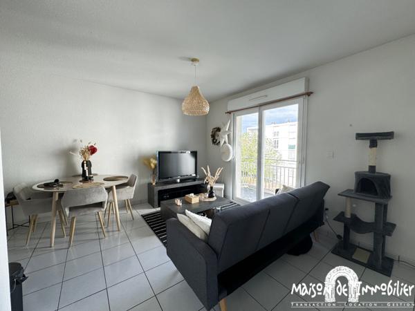 Vente Appartement 3 pièces - 42m² - Garage individuel et balcon - Investissement locatif - COGNAC (16)