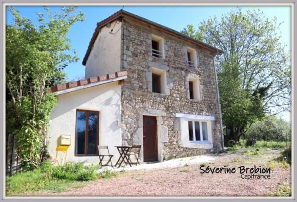 Charmante maison en pierre rénovée en 2011, au calme, terrain, 2/3 chambres, assainissement OK, Celles sur Durolle