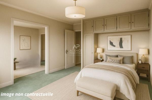 CHAVILLE - 2 pièces avec larges balcons en dernier étage €350 000 ** - Référence 593-C