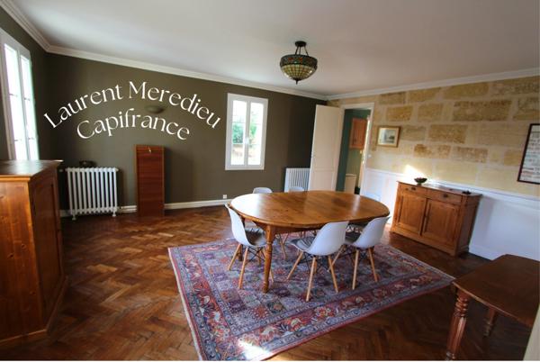 Magnifique demeure en pierre avec grand jardin, piscine & espace professionnel