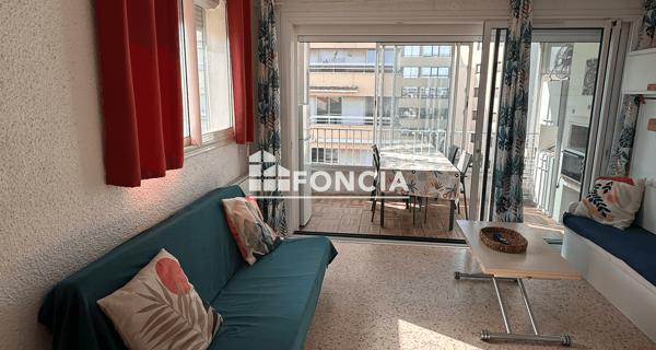 À vendre Studio 26 m² - Canet-en-roussillon 66140