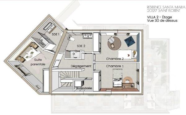 Maison à vendre  4 pièces - 124,50 m2 ST FLORENT - 202