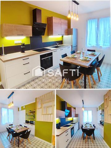 Appartement  3 chambres entièrement rénovée