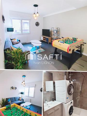 Appartement  3 chambres entièrement rénovée