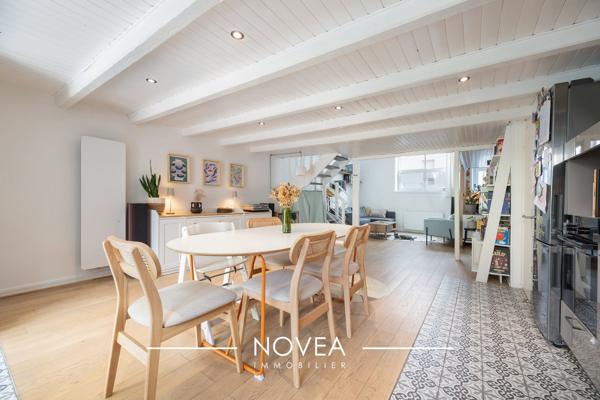 Agréable appartement de type 4 avec terrasse au calme de 40 m2 au coeur d'Oullins