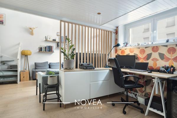 Agréable appartement de type 4 avec terrasse au calme de 40 m2 au coeur d'Oullins