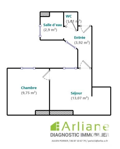 Appartement à vendre 2 pièces 31 m² Boulogne-Billancourt