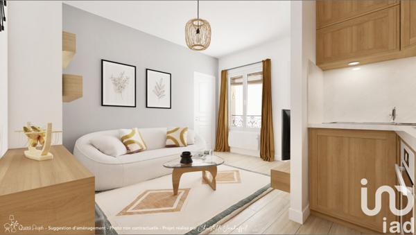 Appartement à vendre 2 pièces 31 m² Boulogne-Billancourt