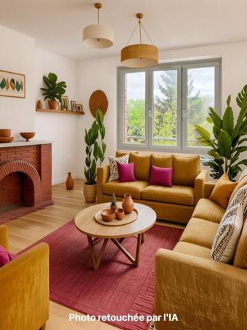 Apt Lille 2 pièce(s) 49 m2, 1chambre et une cave. Jardin collectif