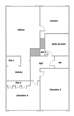 Appartement Nancy 3 pièces 57.57 m2- vue exceptionnelle- résidence calme et sécurisée