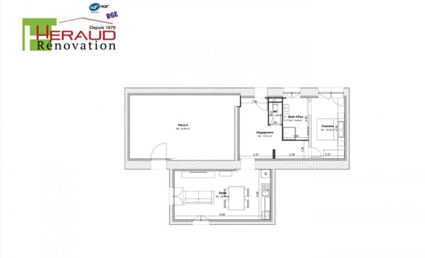 Maison à vendre 4 pièces 107 m² Lestiac-sur-Garonne