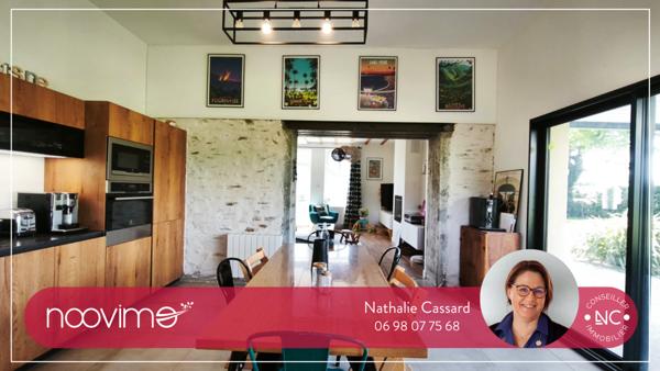 Maison en pierre rénovée de 128 m² 4 chambres 1 Bureau sur 2143 m² à Sucé-sur-Erdre