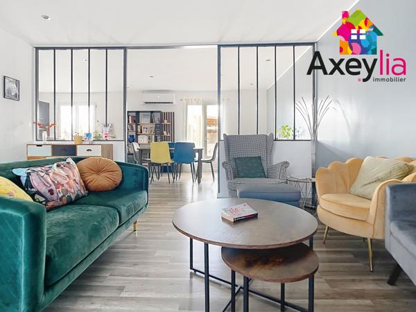 Mably (42300) A VENDRE - MABLY - MAISON DE PLAIN-PIED ET RÉNOVÉE AVEC TROIS CHAMBRES, GARAGE ET TERRAIN AVEC PISCINE