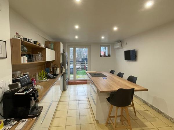 maison familiale de 90 m2 environ.