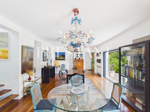 Villa d’architecte de 240 m² à Chiberta, vue mer depuis le toit-terrasse, ANGLET