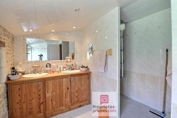 BEL EMPLACEMENT SEREIN, Au calme dans un village de Genouillé, Maison de Pays 6 pièces 92 m2 avec grange ouverte et beau garage indépendant