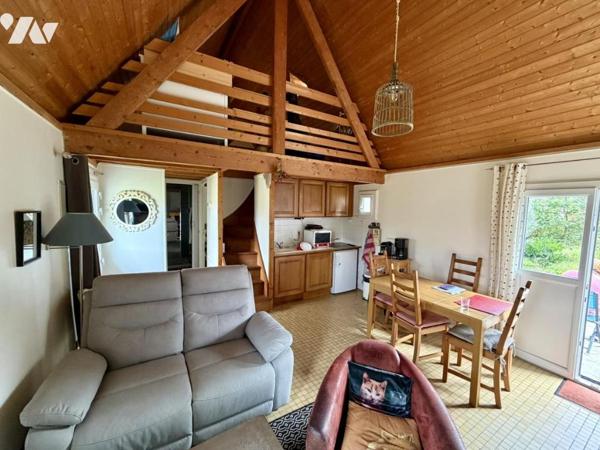 Maison en bordure directe de dunes dans les Fermes de Carteret
