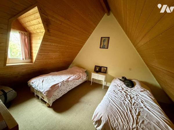 Maison en bordure directe de dunes dans les Fermes de Carteret