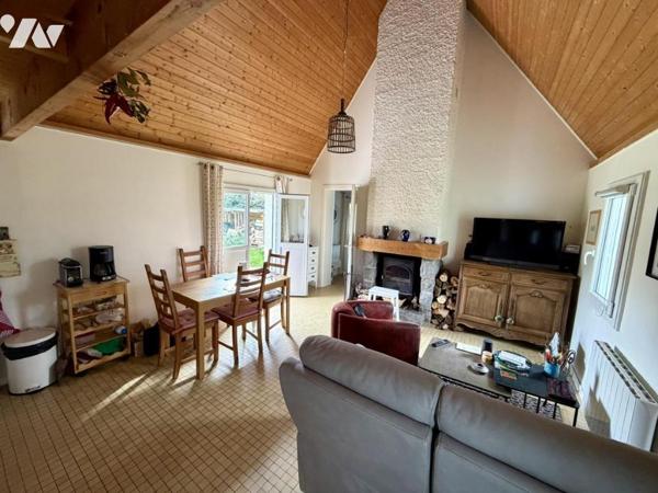 Maison en bordure directe de dunes dans les Fermes de Carteret