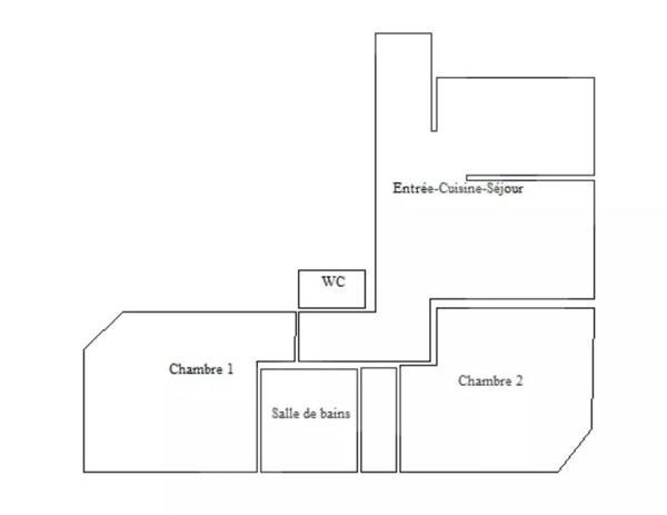 Appartement 3p. 55 m2 Centre ville Nancy - 54000 Nancy - Réf 87049433