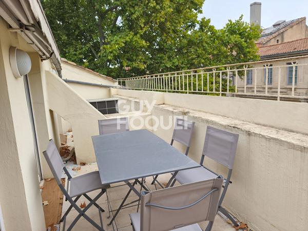 BAIL Etudiant ou bail mobilité - Appartement 3 pièces climatisé avec terrasse !