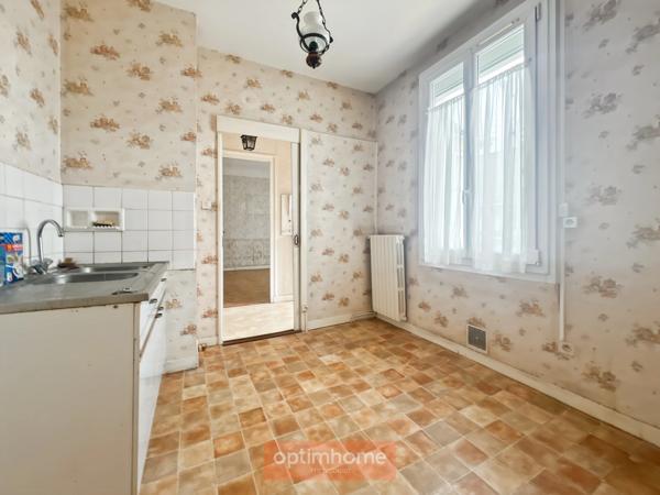 Maison à vendre à Rennes – Quartier La Pommeraie / Cimetière de l’Est – fort potentiel de rénovation et d’évolution