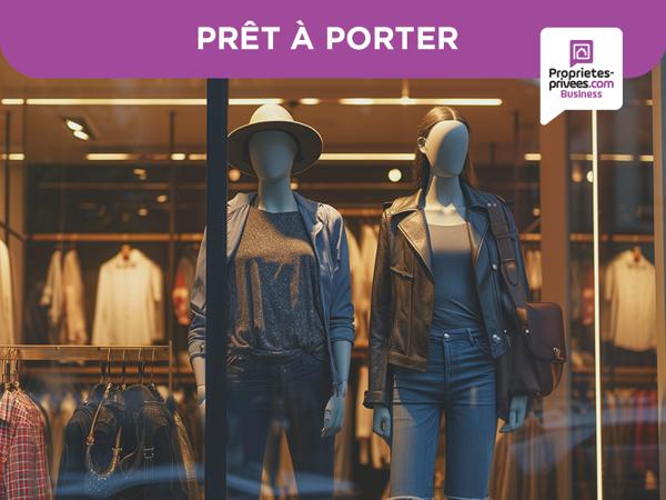 44000 NANTES - FONDS DE COMMERCE PRET-A-PORTER DECO QUARTIER DECRE