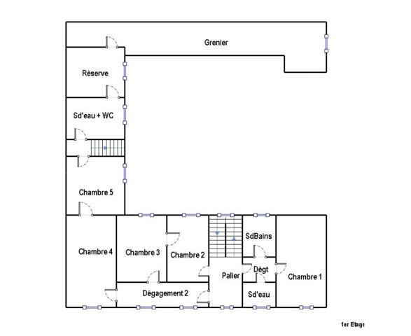 Maison à vendre 12 pièces 327 m² Levroux