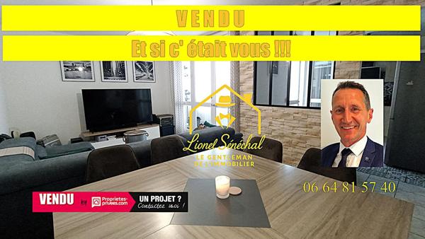 Appartement au RDC avec 2 balcons 4 pièces de 76 m2 secteur Pontlieue avec un accès direct au bord de l' huisne