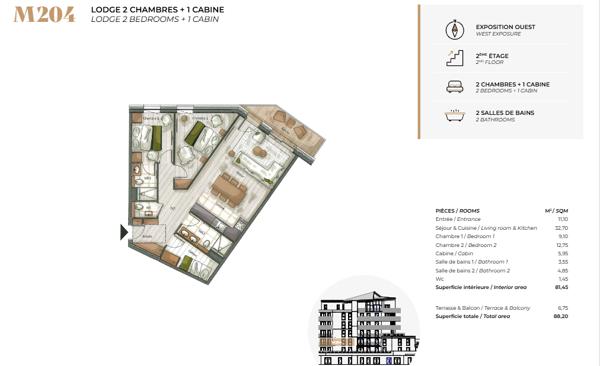 Appartement à vendre à Tignes (73320) - Savoie