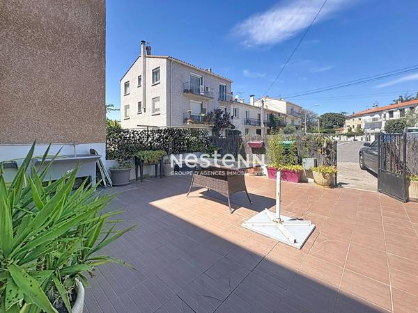 Appartement 3 pièces avec grande terrasse sur Argelès village
