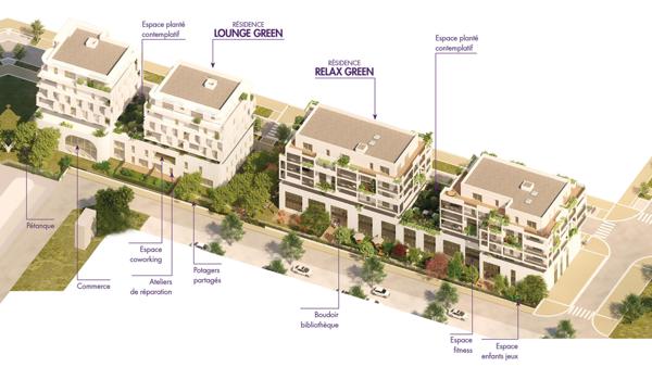 T4 DERNIER ETAGE 60 m2 TERRASSE TVA 5.5