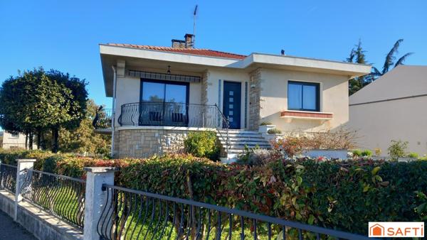 Maison 131m2, 3 chambres, jardin, garage