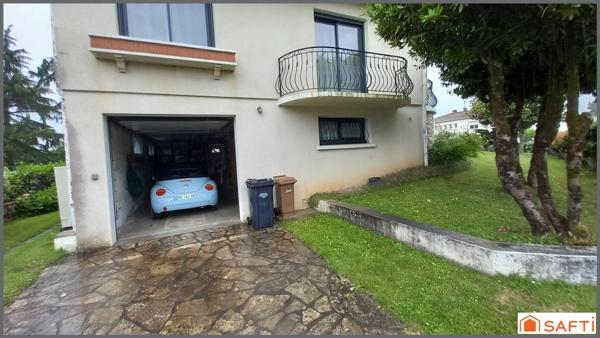 Maison 131m2, 3 chambres, jardin, garage