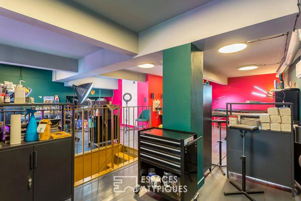 Loft rénové par un architecte