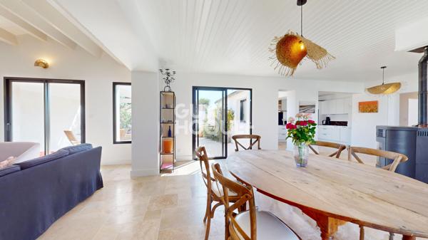 Maison lumineuse avec vaste jardin dans un environnement privilégié à Loix
