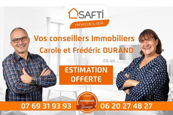 Décines centre T3 véranda, tout à pied, garage possible