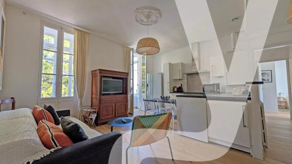 Appartement de charme rénové – Hypercentre Arcachon, dans villa arcachonnaise avec parking - 33120 Arcachon - Réf 86872621