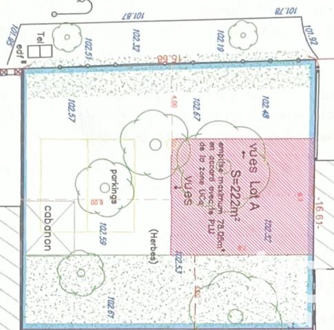 Terrain à vendre 222 m² Pontault-Combault