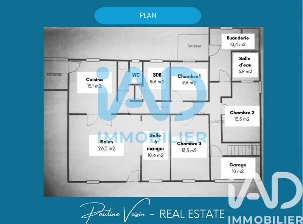 Maison à vendre 5 pièces 120 m² Le Taillan-Médoc