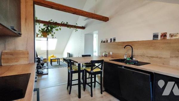 Appartement de cachet au dernier étage