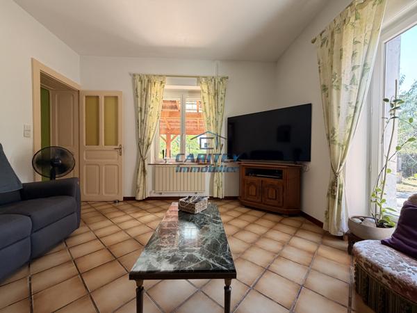 Maison individuelle en pierre – 128 m² – 4 chambres – Terrain 644 m²