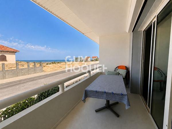 Bel appartement T3 de 54 m2 à Mimizan-plage avec vue océan.