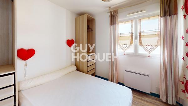 Bel appartement T3 de 54 m2 à Mimizan-plage avec vue océan.