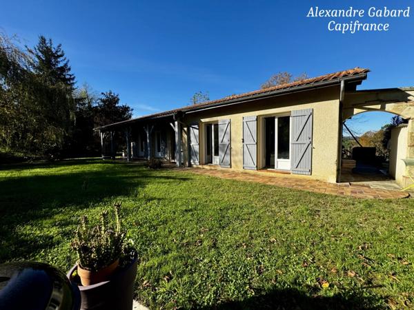 Maison de plain-pied - 3 chambres et bureau - 3 hectares de terrain