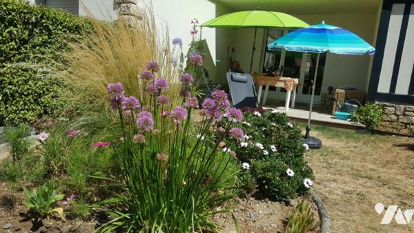 Bel aperçu Mer pour cet appartement traversant en Rez-de-jardin