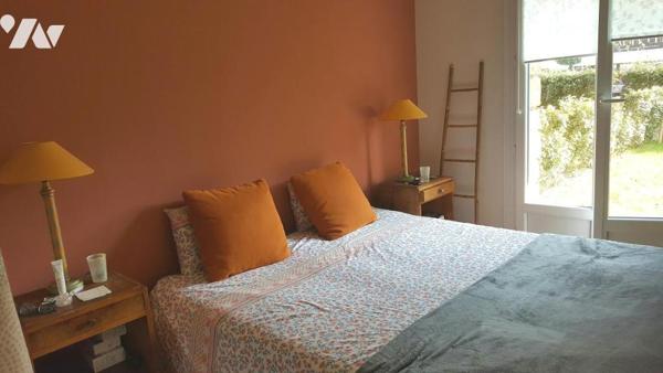 Bel aperçu Mer pour cet appartement traversant en Rez-de-jardin