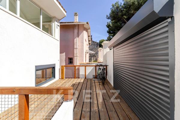 Marseille 7è Roucas Blanc - maison d'architecte avec piscine