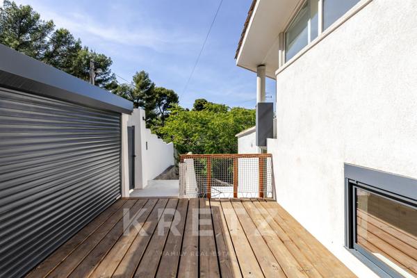 Marseille 7è Roucas Blanc - maison d'architecte avec piscine